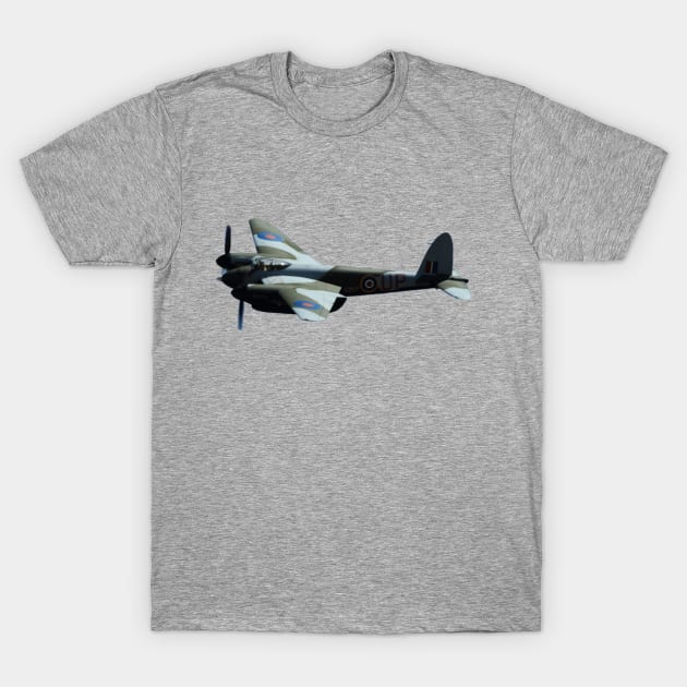 de Havilland D.H.98 Mosquito T.Mk.III no background T-Shirt by acefox1